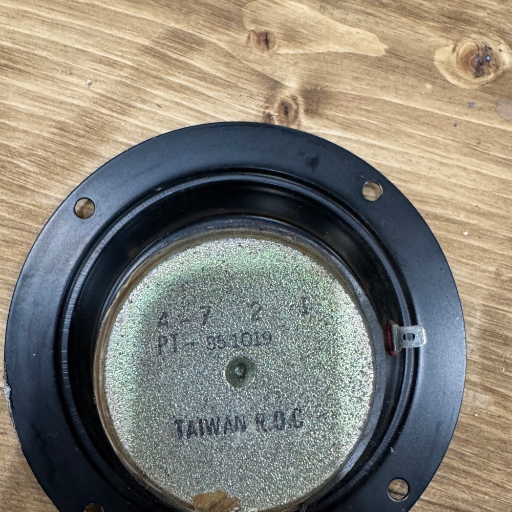 Pair Vintage Speaker Tweeter Drivers Taiwan ROC PT 951019 3EU723 - Picture 7 of 8